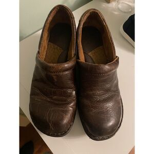 BOC Peggy Slip-On Women's Size 7.5 Brown Leather